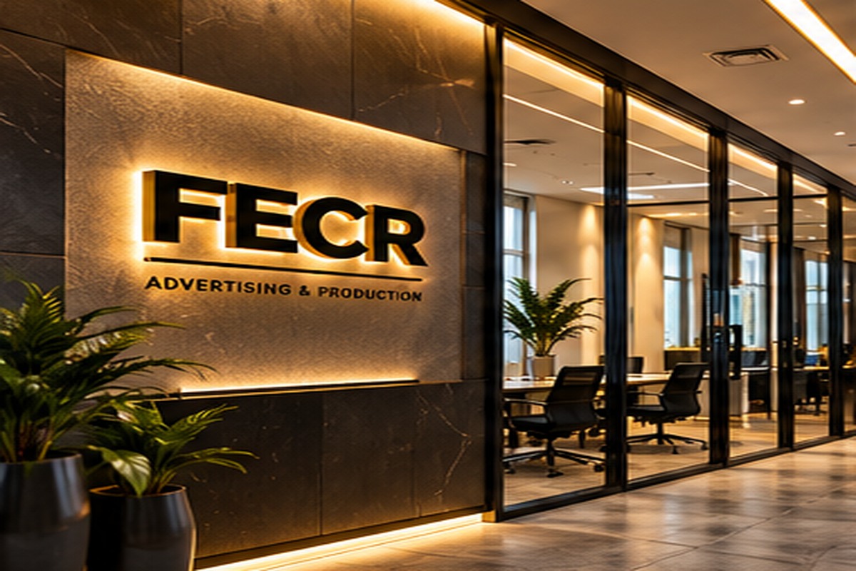FECR markalı iç mekân ve yönlendirme uygulaması